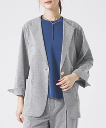 qualite | 【セットアップ対応】サッカーストライプジャケット(テーラードジャケット)