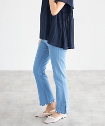 【ZOZO限定】パールヘムデニムパンツ