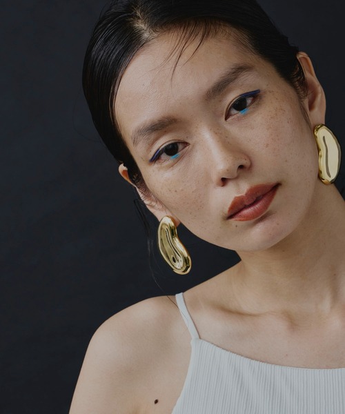 loni(ロニ)の「【金属アレルギー対応】Heart Leaf Pierce/ハートリーフピアス(ピアス(両耳用)・レディース・ゴールド/シルバー・FREE)」の20枚目の写真