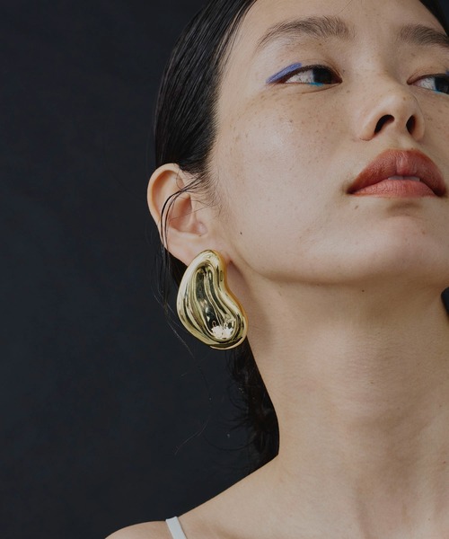 loni(ロニ)の「【金属アレルギー対応】Heart Leaf Pierce/ハートリーフピアス(ピアス(両耳用)・レディース・ゴールド/シルバー・FREE)」の21枚目の写真