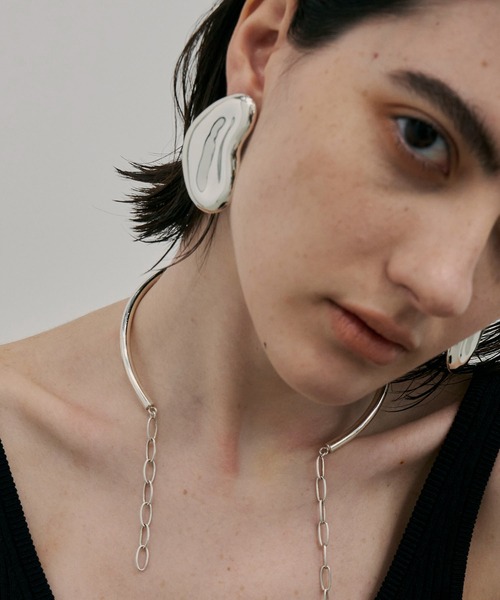 loni(ロニ)の「【金属アレルギー対応】Heart Leaf Pierce/ハートリーフピアス(ピアス(両耳用)・レディース・ゴールド/シルバー・FREE)」の9枚目の写真
