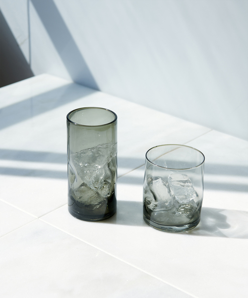 journal standard Furniture （ジャーナルスタンダードファニチャー）の「DENT GLASS S　グラス（食器・レディース・チャコールグレー・FREE）」の12枚目の写真
