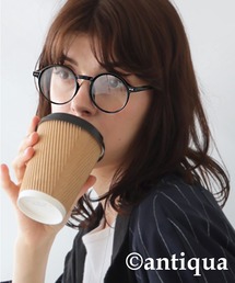 antiqua（アンティカ）の「ラウンドフレームメガネ（メガネ・メンズ）」