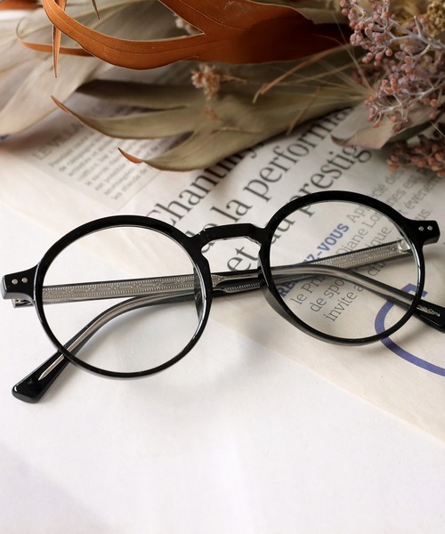ラウンドフレームメガネ（メガネ）｜antiqua（アンティカ）の