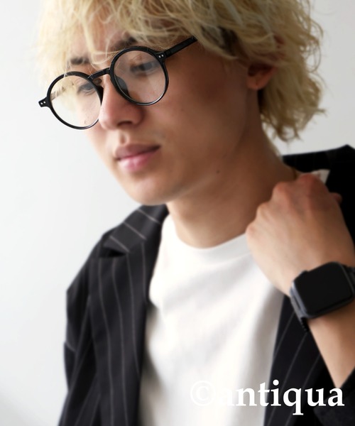 ラウンドフレームメガネ（メガネ）｜antiqua（アンティカ）の