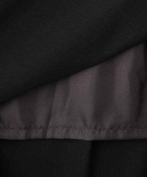 N.（N. Natural Beauty Basic）（エヌエヌナチュラルビューティーベーシック）の「◆ギャザーストラップワンピース（ワンピース・レディース・ブラック/ブラウン・MEDIUM）」の13枚目の写真