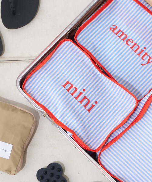 BIRTHDAY BAR（バースデイバー）の「パッキングポーチ S（ポーチ・レディース・ブルー/グレー/アイボリー/ネイビー・0）」の4枚目の写真