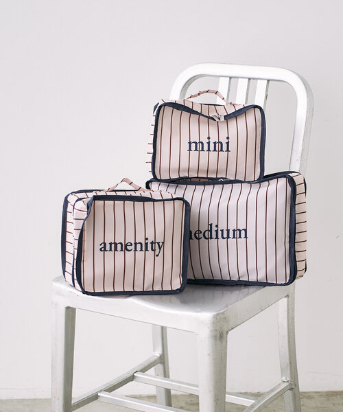 BIRTHDAY BAR（バースデイバー）の「パッキングポーチ S（ポーチ・レディース・ブルー/グレー/アイボリー/ネイビー・0）」の10枚目の写真