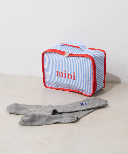 BIRTHDAY BAR（バースデイバー）の「パッキングポーチ S（ポーチ・レディース・ブルー/グレー/アイボリー/ネイビー・0）」の12枚目の写真