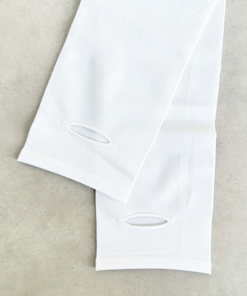 BAYBLO（ベイブロ）の「(KS)アームカバー（アームカバー・レディース・グレー/ブラック/ホワイト・FREE）」の4枚目の写真