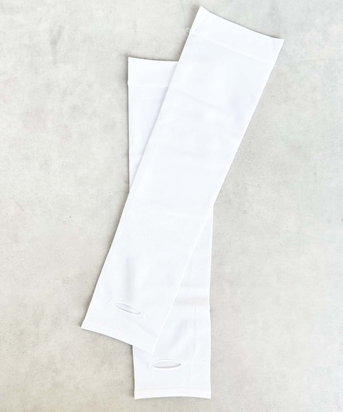 BAYBLO（ベイブロ）の「(KS)アームカバー（アームカバー・レディース・グレー/ブラック/ホワイト・FREE）」の5枚目の写真