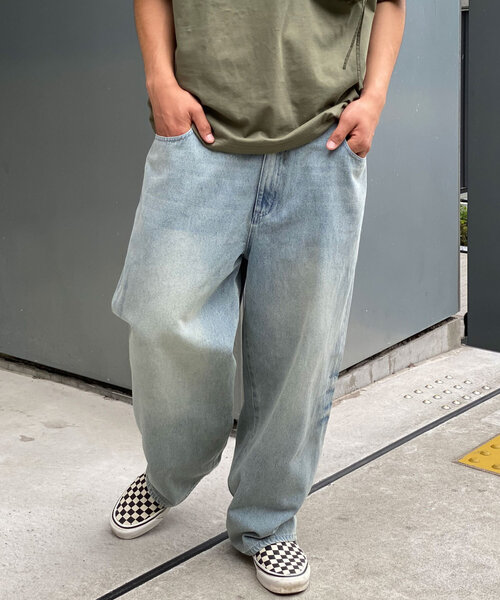 CIAOPANIC(チャオパニック)の「【ユニセックス】BAGGYデニム(デニムパンツ・レディース・ブルー/イエロー・MEDIUM/LARGE)」の21枚目の写真