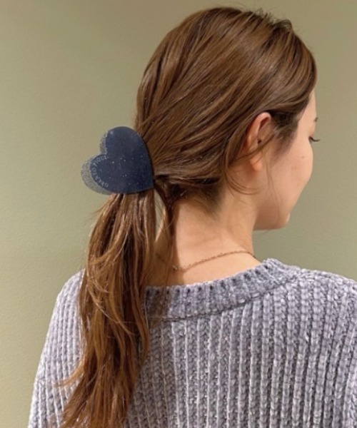 gelato pique（ジェラートピケ）の「ハートヘアクリップ（バレッタ
