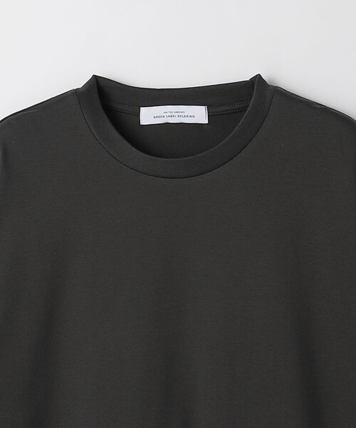 green label relaxing(グリーンレーベルリラクシング)の「Deo カノコ クルーネック Tシャツ -消臭-(Tシャツ/カットソー・メンズ・ホワイト/ライトグレー/ダークグレー・S/M/L/XL)」の21枚目の写真