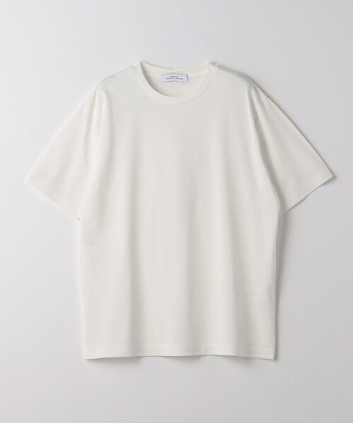green label relaxing(グリーンレーベルリラクシング)の「Deo カノコ クルーネック Tシャツ -消臭-(Tシャツ/カットソー・メンズ・ホワイト/ライトグレー/ダークグレー・S/M/L/XL)」の18枚目の写真