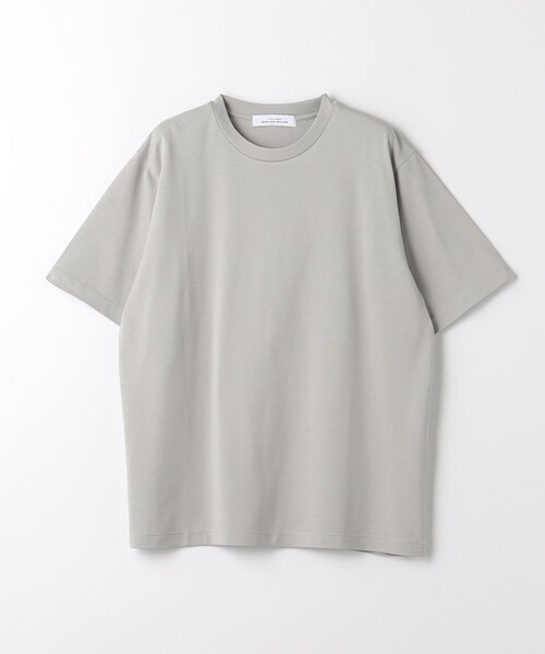 green label relaxing(グリーンレーベルリラクシング)の「Deo カノコ クルーネック Tシャツ -消臭-(Tシャツ/カットソー・メンズ・ホワイト/ライトグレー/ダークグレー・S/M/L/XL)」の14枚目の写真