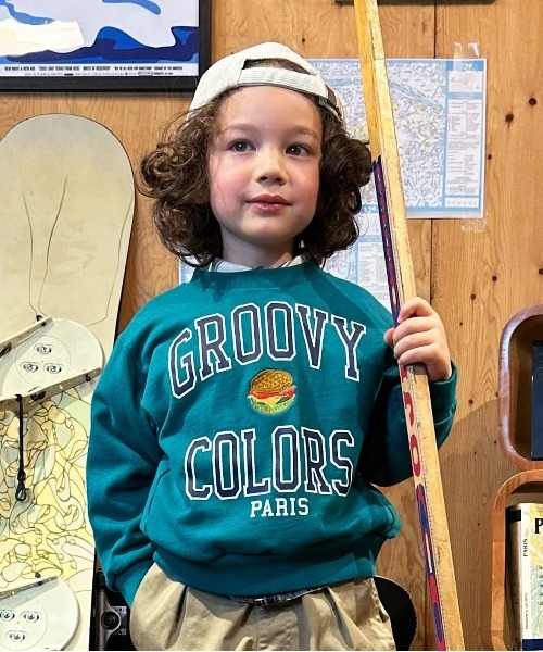 【セール】GROOVY COLORS PARIS Sweatshirt（スウェット）｜GROOVY COLORS（グルービーカラーズ）