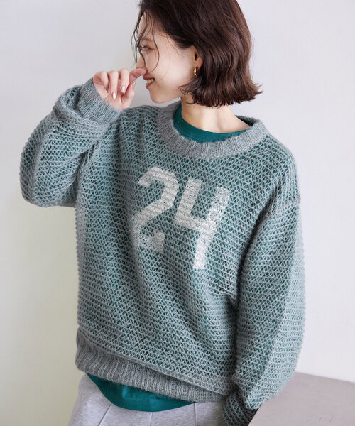SLOBE IENA（スローブイエナ）の「モヘヤ混ニット プルオーバー