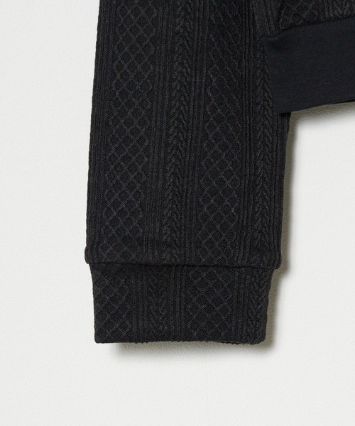 Chick(チック)の「POLO KNIT /長袖ニットポロ ショート丈 ワンポイント刺繍(ポロシャツ・レディース・クリーム/ブラック/ネイビー/ライトブルー・S/M)」の19枚目の写真