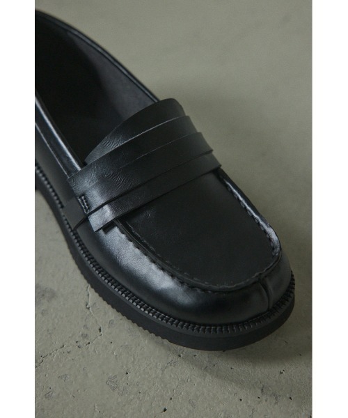BLACK BY MOUSSY（ブラックバイマウジー）の「square loafer(スクエア