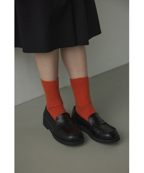 BLACK BY MOUSSY（ブラックバイマウジー）の「square loafer(スクエアローファー)（ローファー・レディース・ブラウン/ブラック・38/37/36）」の19枚目の写真