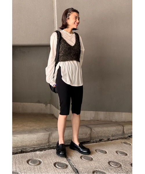 BLACK BY MOUSSY（ブラックバイマウジー）の「square loafer(スクエア