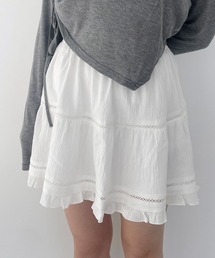 Heather | コットンミニスカート　140690(スカート)