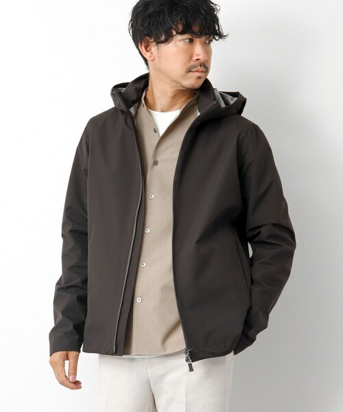 HERNO（ヘルノ）の「【HERNO/ヘルノ】Laminar フードブルゾン（ブルゾン・メンズ・ベージュ系その他/ブラック・48）」の9枚目の写真