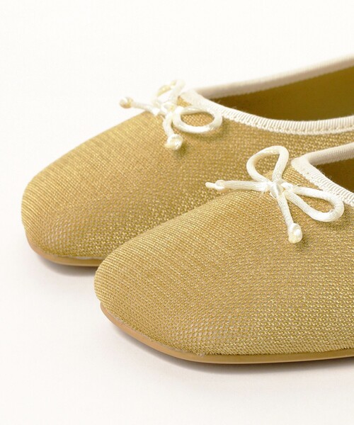 B:MING by BEAMS（ビーミングバイビームス）の「オブリークトゥ バレエシューズ（22.5～24.5cm）（バレエシューズ・レディース・カーキ/ブラック・24.5cm/23.5cm/22.5cm）」の10枚目の写真