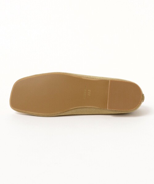 B:MING by BEAMS（ビーミングバイビームス）の「オブリークトゥ バレエシューズ（22.5～24.5cm）（バレエシューズ・レディース・カーキ/ブラック・24.5cm/23.5cm/22.5cm）」の8枚目の写真