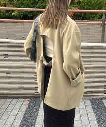 y/m by misato | バックオープンテーラードジャケット(テーラードジャケット)