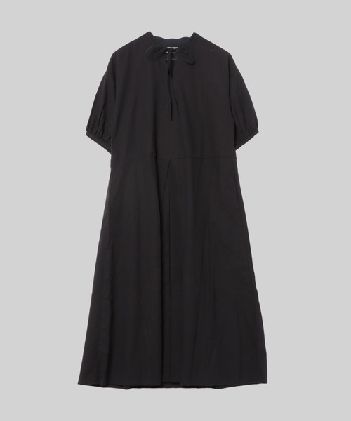 【美品】ビューティーアンドユース B&Y リネンロングワンピース 麻 リボン 美品】ビューティーアンドユース B&Y リネンロングワンピース 麻