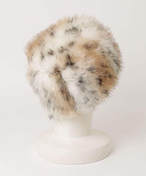 新品未使用　awesome needs ファーハット AWESOME NEEDS（オーサムニーズ）の「LOW LAMPSHADE HAT FUR