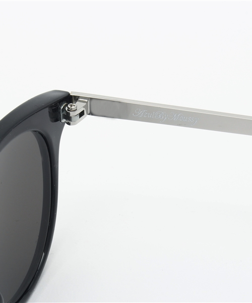 AZUL by moussy（アズールバイマウジー）の「サイドメタルラウンドサングラス（サングラス・レディース・ブラック/ブラウン系その他・FREE）」の8枚目の写真