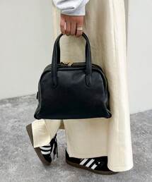 AULENTTI | 【AULENTTI/オウレンティ】ドーム型レザーボストンバック(ボストンバッグ)