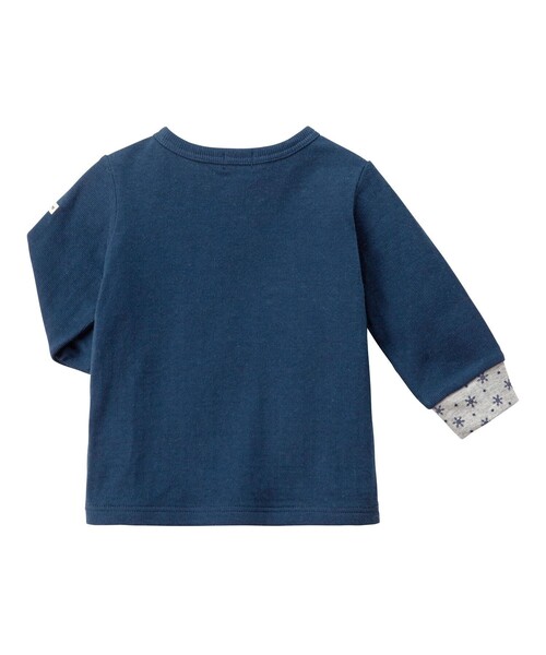 HOT BISCUITS（ホットビスケッツ）の「セパレートセット【BOX付き】（ベビーギフト・キッズ・アイボリー/ネイビー/グリーン/ピンク・70cm/80ｃｍ）」の8枚目の写真