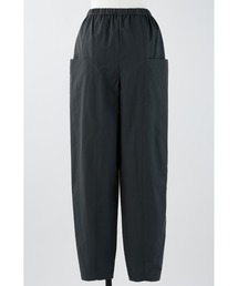 ナゴンスタンス　nagonstans ナイロン　絞り　パンツ　グレー　ゴム ナゴンスタンス nagonstans ナイロン 絞り パンツ グレー ゴム ナゴ