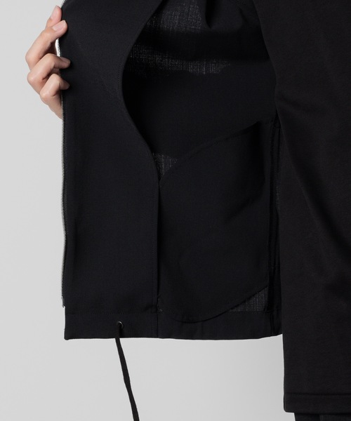 ato(アトウ)の「riders shirts JK(ブルゾン・メンズ・ブラック/ダークグレー・46/48)」の12枚目の写真