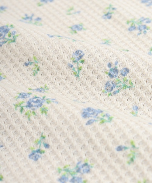JEMORGAN(ジェーイーモーガン)の「JEMORGAN ワッフル花柄クレリックヘンリー L/S-T(パック)(Tシャツ/カットソー・レディース・ピンク/ストライプ/ラベンダー/ブルー・F)」の8枚目の写真