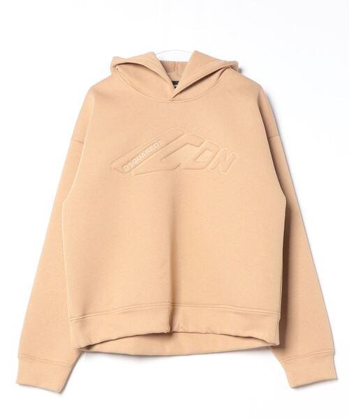 【セール】DOUBLE FLEECE RELAX HOODIE /0242（パーカー）｜DSQUARED2（ディースクエアード）