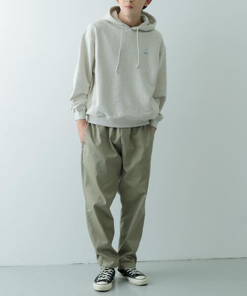 ITEMS URBANRESEARCH（アイテムズ アーバンリサーチ）の「FOX Youth プルオーバーパーカー（スウェット・メンズ・オートミール/チャコールグレー/グリーン・LARGE/MEDIUM）」の8枚目の写真
