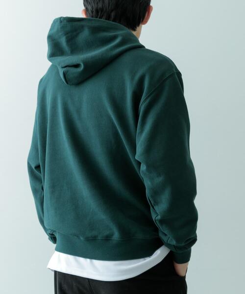 ITEMS URBANRESEARCH（アイテムズ アーバンリサーチ）の「FOX Youth プルオーバーパーカー（スウェット・メンズ・オートミール/チャコールグレー/グリーン・LARGE/MEDIUM）」の14枚目の写真