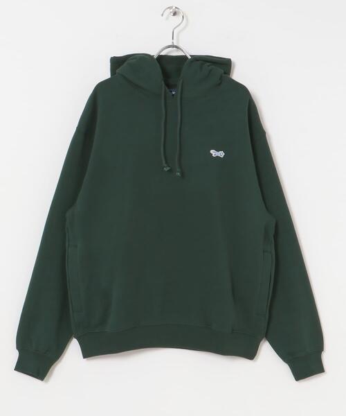 ITEMS URBANRESEARCH（アイテムズ アーバンリサーチ）の「FOX Youth プルオーバーパーカー（スウェット・メンズ・オートミール/チャコールグレー/グリーン・LARGE/MEDIUM）」の16枚目の写真