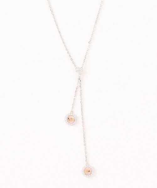 MICHAEL KORS（マイケルコース）の「ツートーン フルトンラリアット 