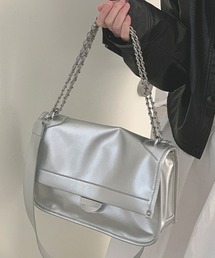 チェーンショルダー ななめ掛け フラップショルダーバッグ cula1001
