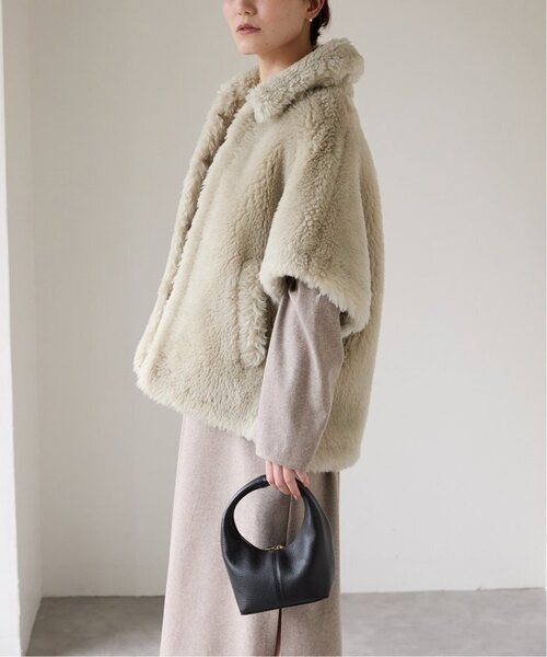 セール】TICCA（ティッカ） Woolファーポンチョ 0243410033（ポンチョ