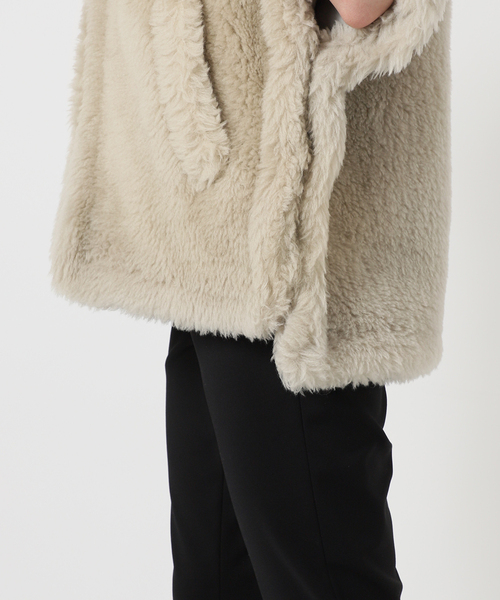 セール】TICCA（ティッカ） Woolファーポンチョ 0243410033（ポンチョ