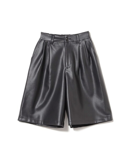 B:MING by BEAMS（ビーミングバイビームス）の「フェイクレザー ハーフ パンツ（S～M）（その他パンツ・レディース・ブラック/ブラウン系その他4・SMALL/MEDIUM）」の14枚目の写真