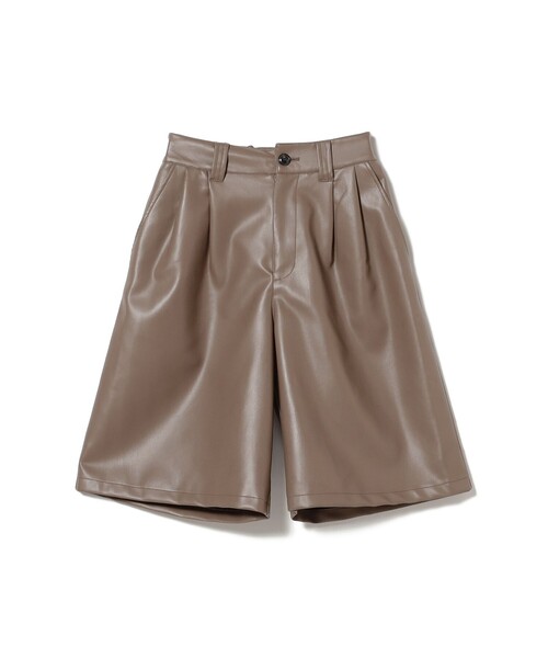 B:MING by BEAMS（ビーミングバイビームス）の「フェイクレザー ハーフ パンツ（S～M）（その他パンツ・レディース・ブラック/ブラウン系その他4・SMALL/MEDIUM）」の18枚目の写真