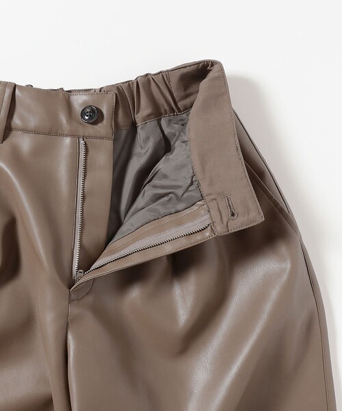 B:MING by BEAMS（ビーミングバイビームス）の「フェイクレザー ハーフ パンツ（S～M）（その他パンツ・レディース・ブラック/ブラウン系その他4・SMALL/MEDIUM）」の20枚目の写真